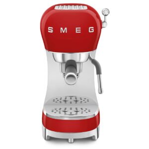 Red SMEG Espresso Machine