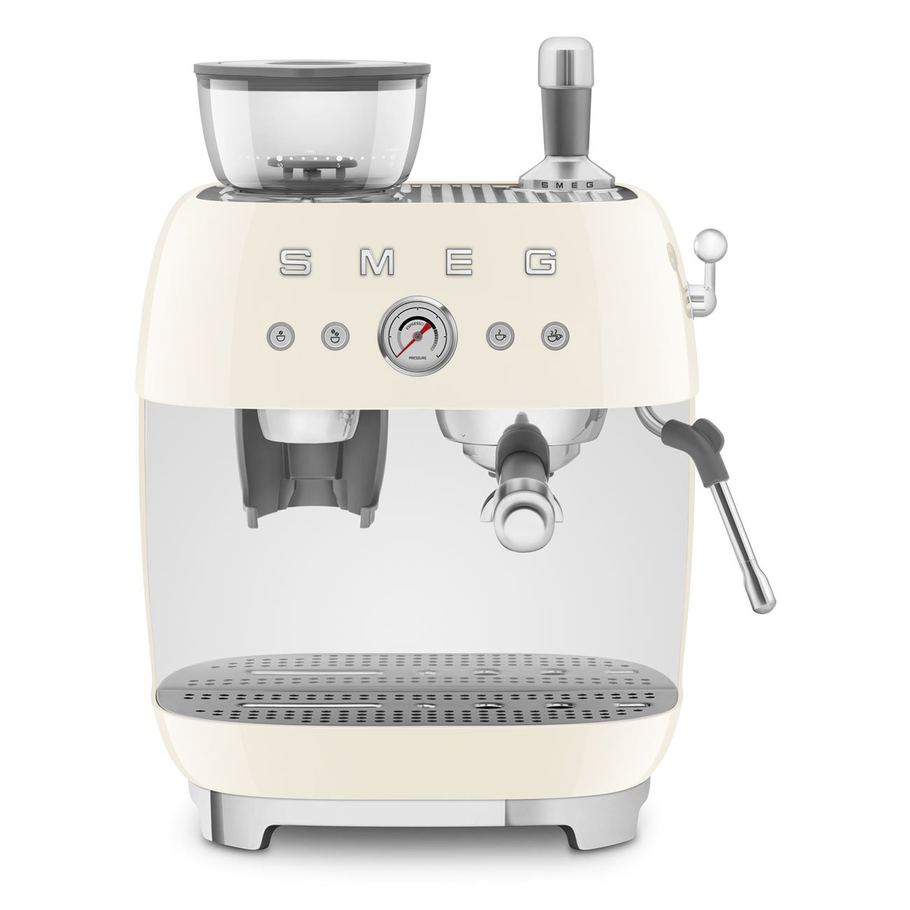 Cream SMEG Coffee Machine