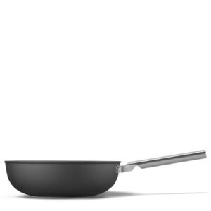 SMEG 30cm Wok Black