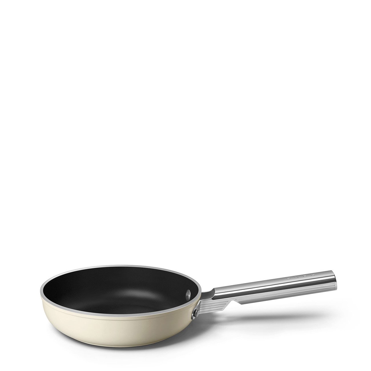 Smeg FPF2002CRM 20cm Non-Stick Frying Pan - Cream
