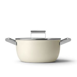 Cream SMEG Casserole Pan