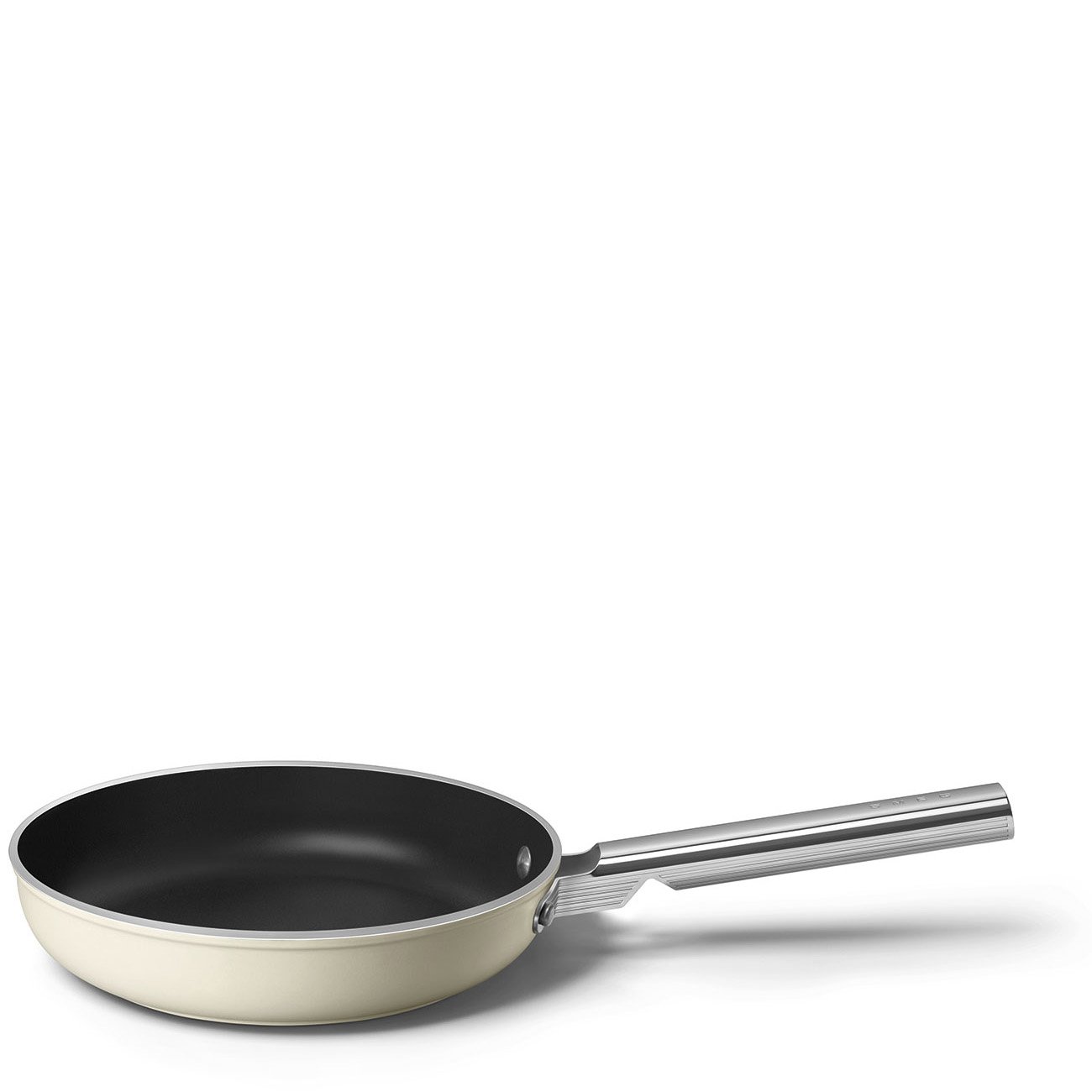 Smeg FPF2402CRM 24cm Non-Stick Frying Pan - Cream