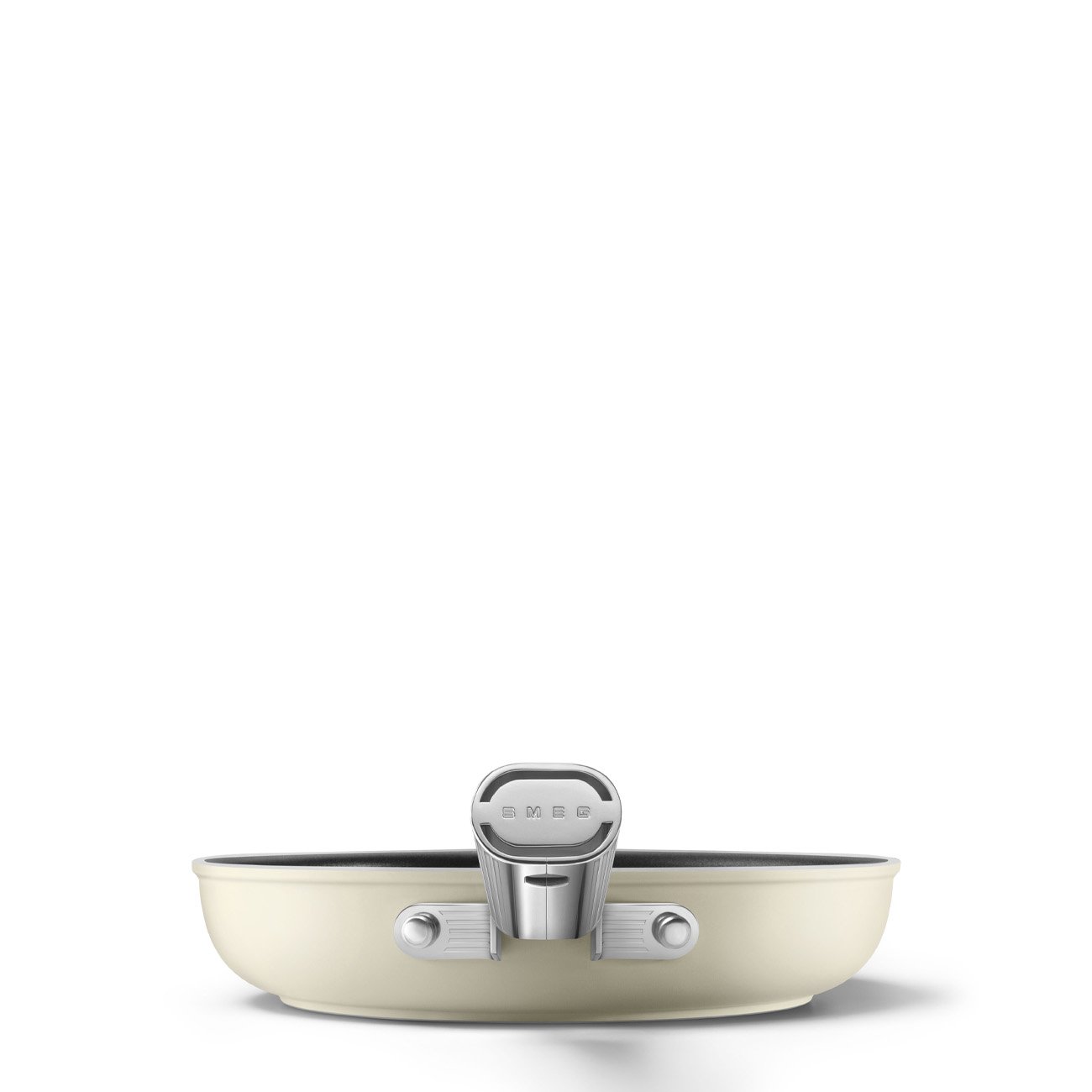 Smeg FPF2402CRM 24cm Non-Stick Frying Pan - Cream