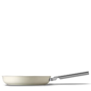SMEG 28cm Frying Pan Cream