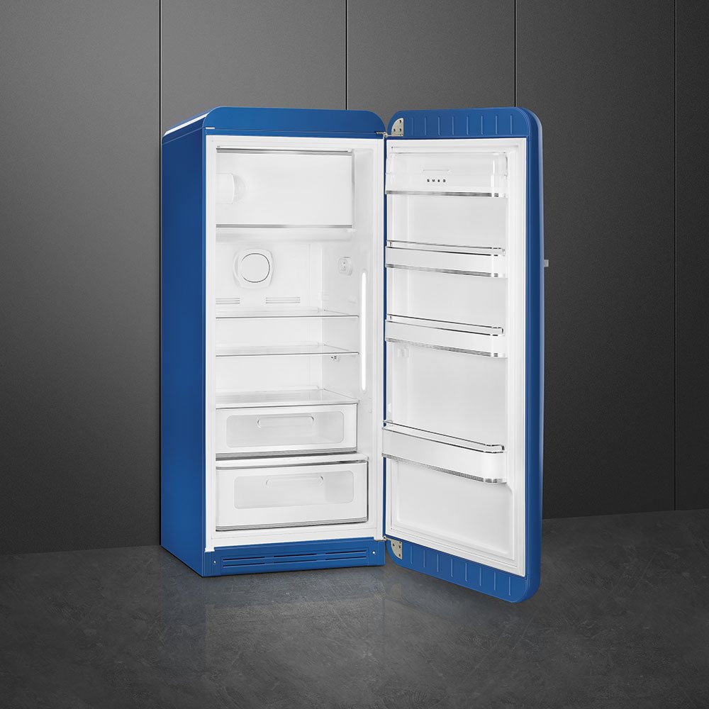 Smeg FAB28RBE6 50’s Style 60cm Fridge with Freezer Compartment - Beige (Right Hinge)