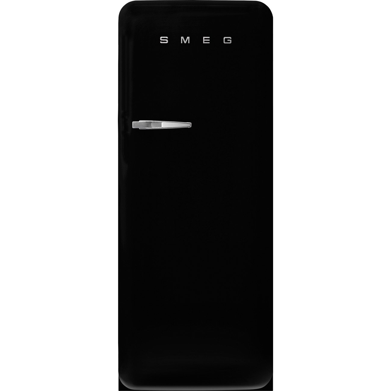 SMEG Black Free Standing Fridge