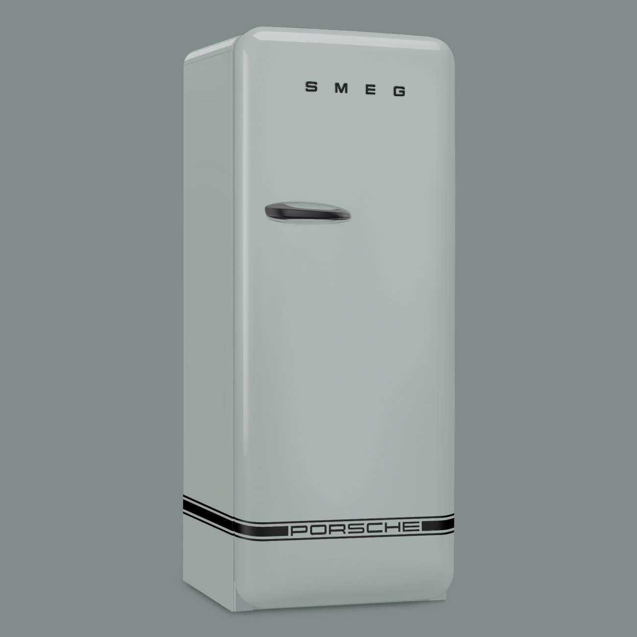 Smeg FAB28RDPSG6 Porsche x SMEG fridge Shade Green