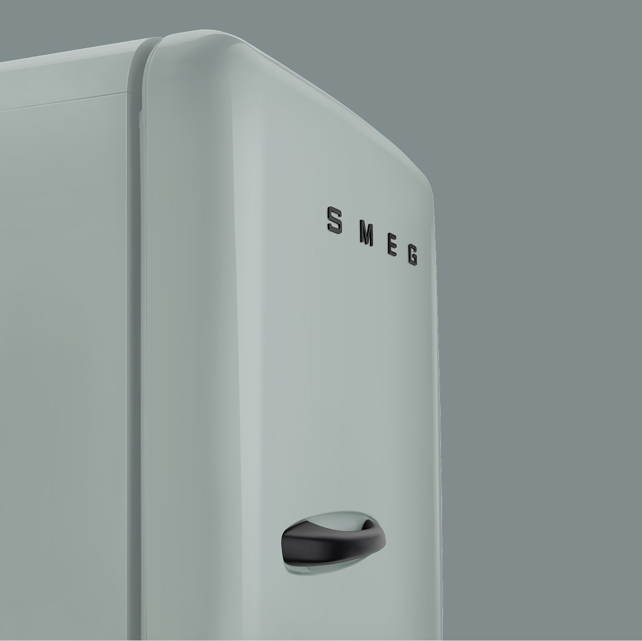 Smeg FAB28RDPSG6 Porsche x SMEG fridge Shade Green