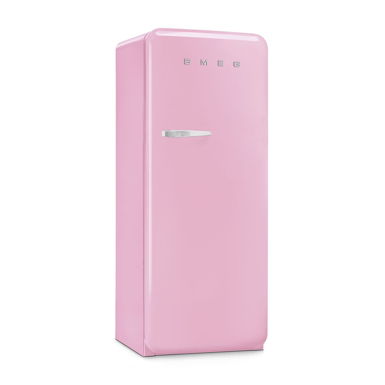 Smeg FAB28RPK6 50’s Style 60cm Fridge with Freezer Compartment - Pink (Right Hinge)
