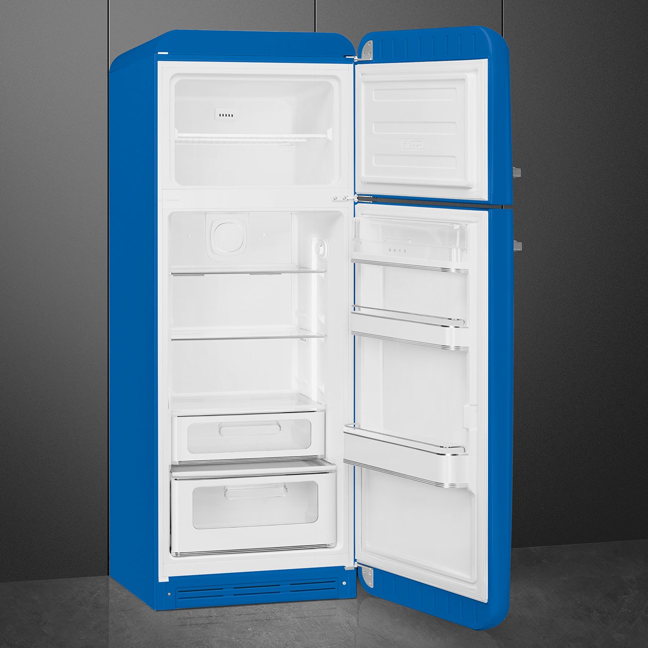 Smeg FAB30RBE6 50’s Style 60cm Fridge-Freezer - Beige (Right Hinge)