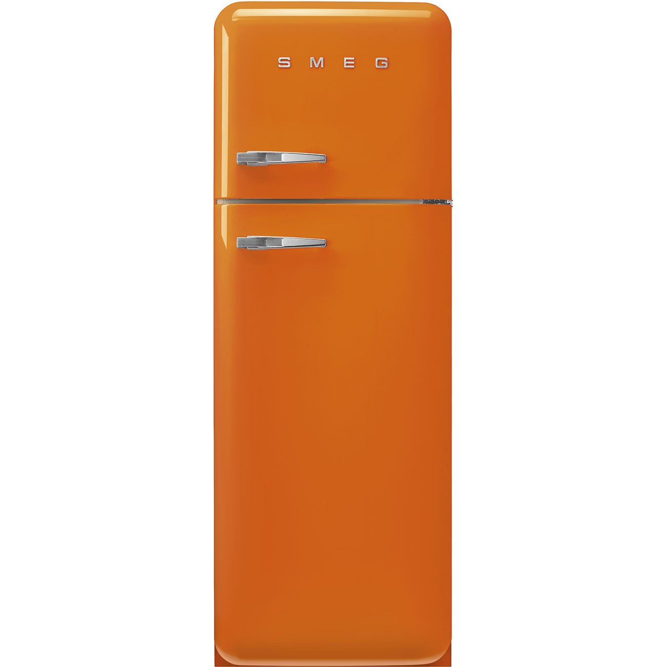 Orange SMEG Fridge Freezer