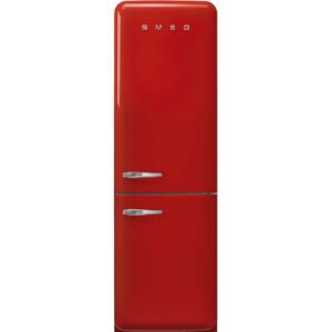 Red SMEG Fridge Freezer